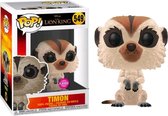 Flocked Timon - The Lion King Disney - Funko Pop - Barnes & Noble Exclusive