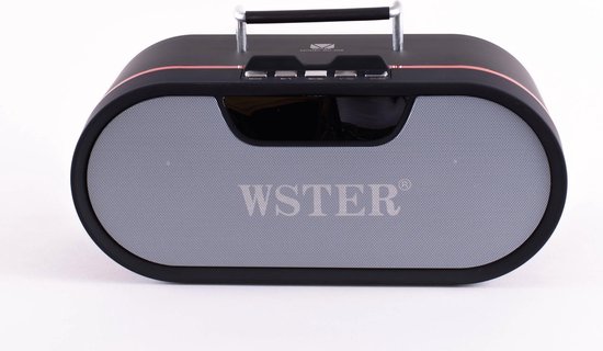WSTER-1836 Haut-parleur de Musique sans fil Portable de couleur Zwart pour  tout... | bol.