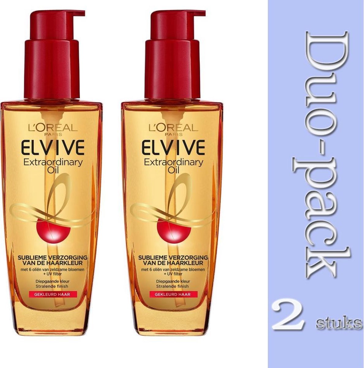 Duo Pack 2x L'Oréal Paris Extraordinary Oil Haarolie - 100 ml-3600523763979