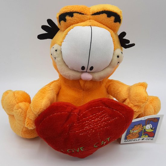 Garfield - Peluche Chat Garfield Assise - Qualité Super Soft