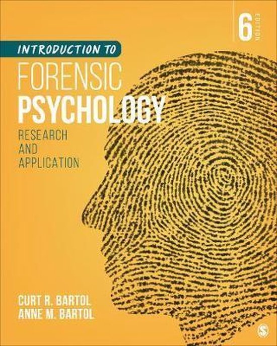 Introduction to Forensic Psychology - cover