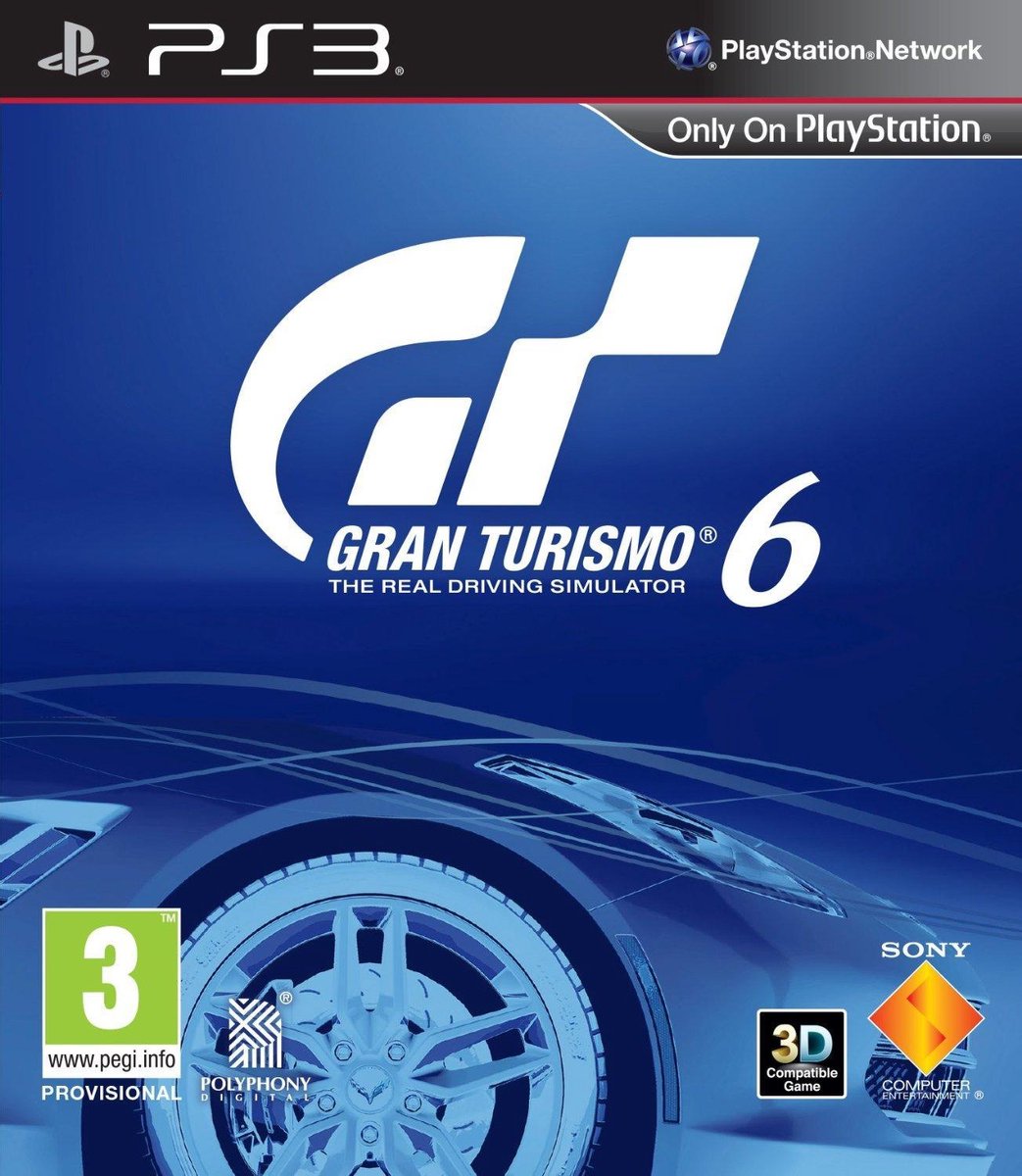 Gran Turismo 6 - PS3 - Sony Playstation