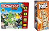 Afbeelding van het spelletje Spellenbundel - Bordspel - 2 Stuks - Monopoly Junior & Jenga