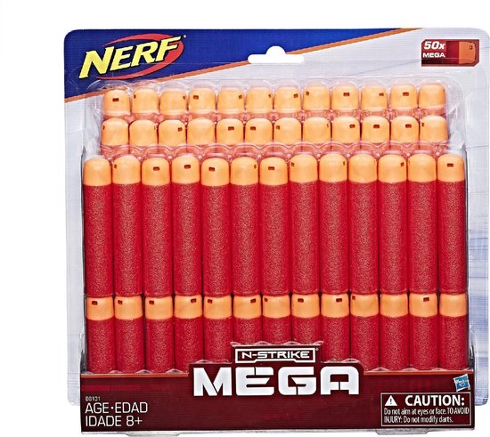 Methode expositie Het kantoor NERF N-Strike Mega Refill - 50 pijlen | bol.com
