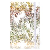 Cool A5 Notitieboek - Gelinieerd papier - Golden Tropical
