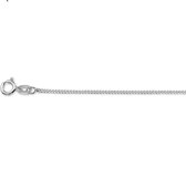 Robimex Collection Ketting Gourmet 45 cm 1,2 mm - Zilver