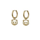 Go-Dutch-Label-Oorring-Panda-E0763-Goud
