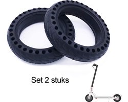Xiaomi M365 Honinggraad-band| set 2 stuks | volrubber | Solid tire | 8.5 inch