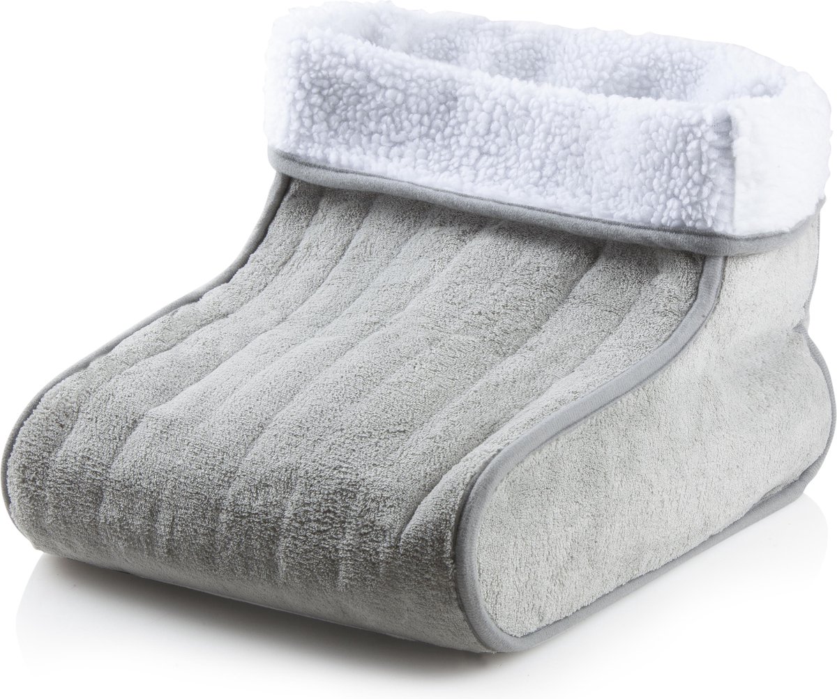 Goedkoopste Domo DO635V - Voetenwarmer - Wasbaar - Grijs