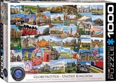 Eurographics puzzel United Kingdom - Globetrotter - 1000 stukjes