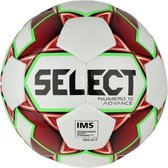 Select Numero 10 Advance (Limited) Wedstrijdbal - Wit / Rood / Fluo Groen | Maat: 5