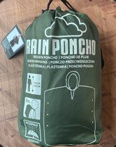 Regen poncho - Regenpak - Groen