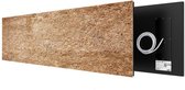 Hoog rendement infrarood stralingspaneel 625 Watt 40x150 cm Gobertan stone art, Welltherm