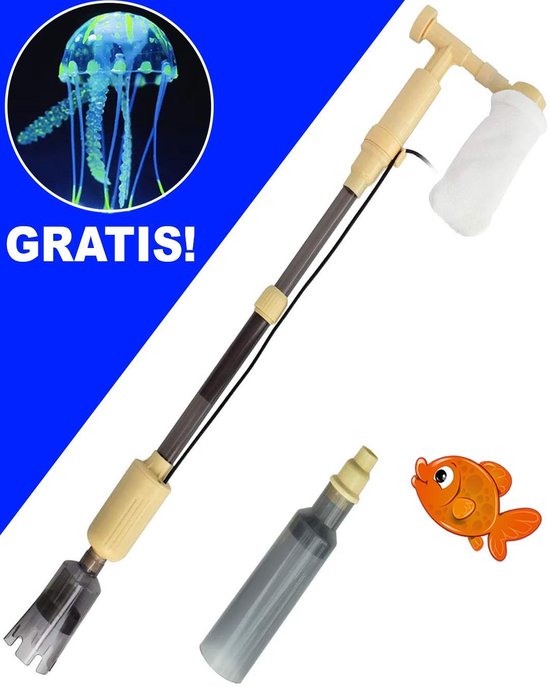 Professionele Aquarium Stofzuiger - Aquariumwinkel - Aquarium Schoonmaken -  Gravel... | bol.com