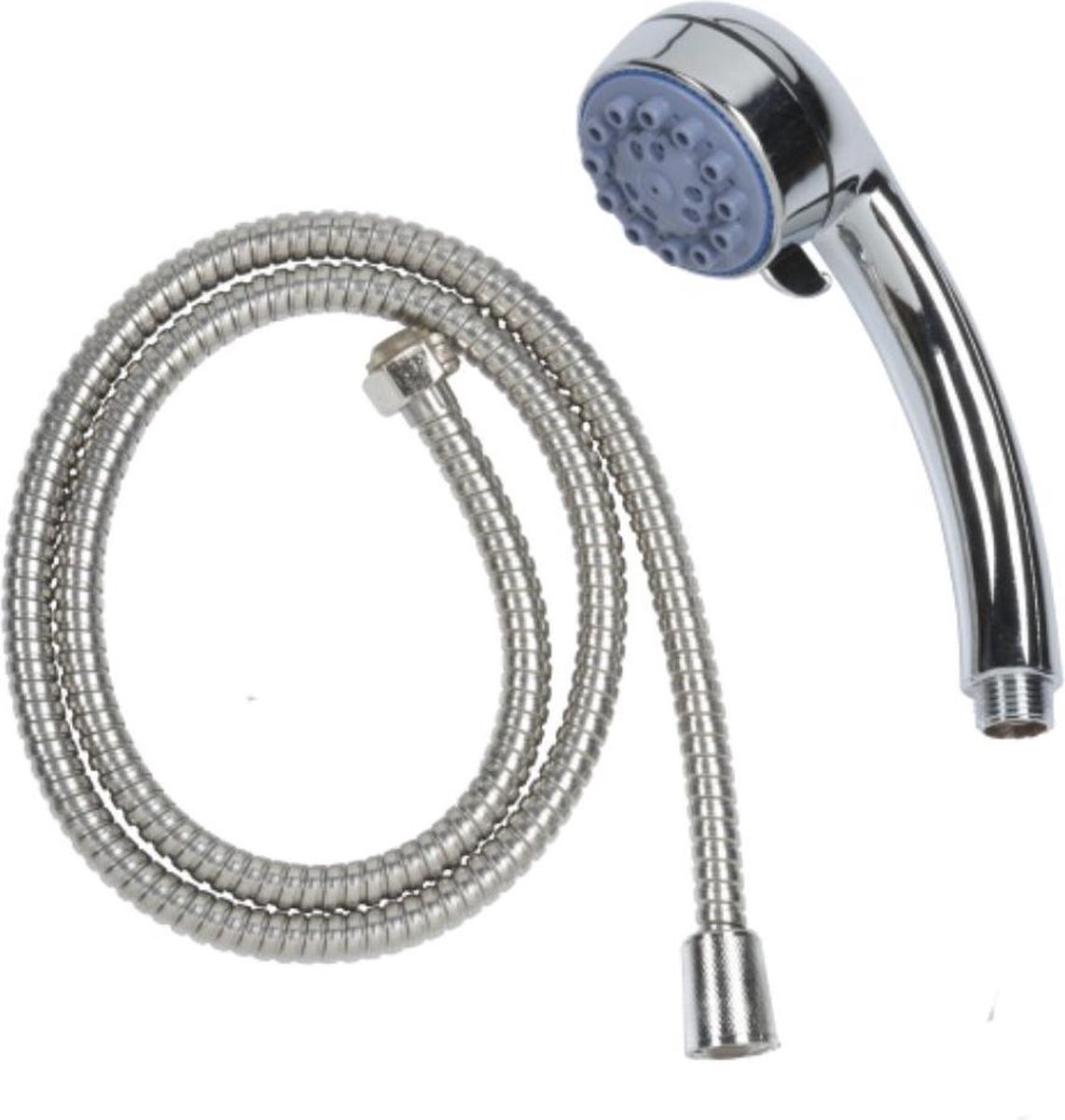 Douchekop met slang 5 sproei standen Chrome Doucheset