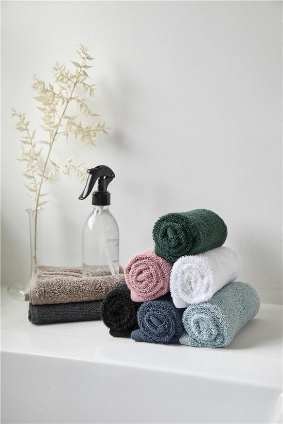 Byrklund handdoeken 50 x 100 - set van 10 - Hotelkwaliteit - Donker Groen - BYRKLUND