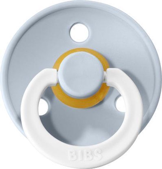 BIBS fopspeen BABYBLUE GLOW glow in the dark speen Maat 1 T1