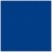 50x donkerblauwe servetten 33 x 33 cm - Papieren wegwerp servetjes - donkerblauw versieringen/decoraties