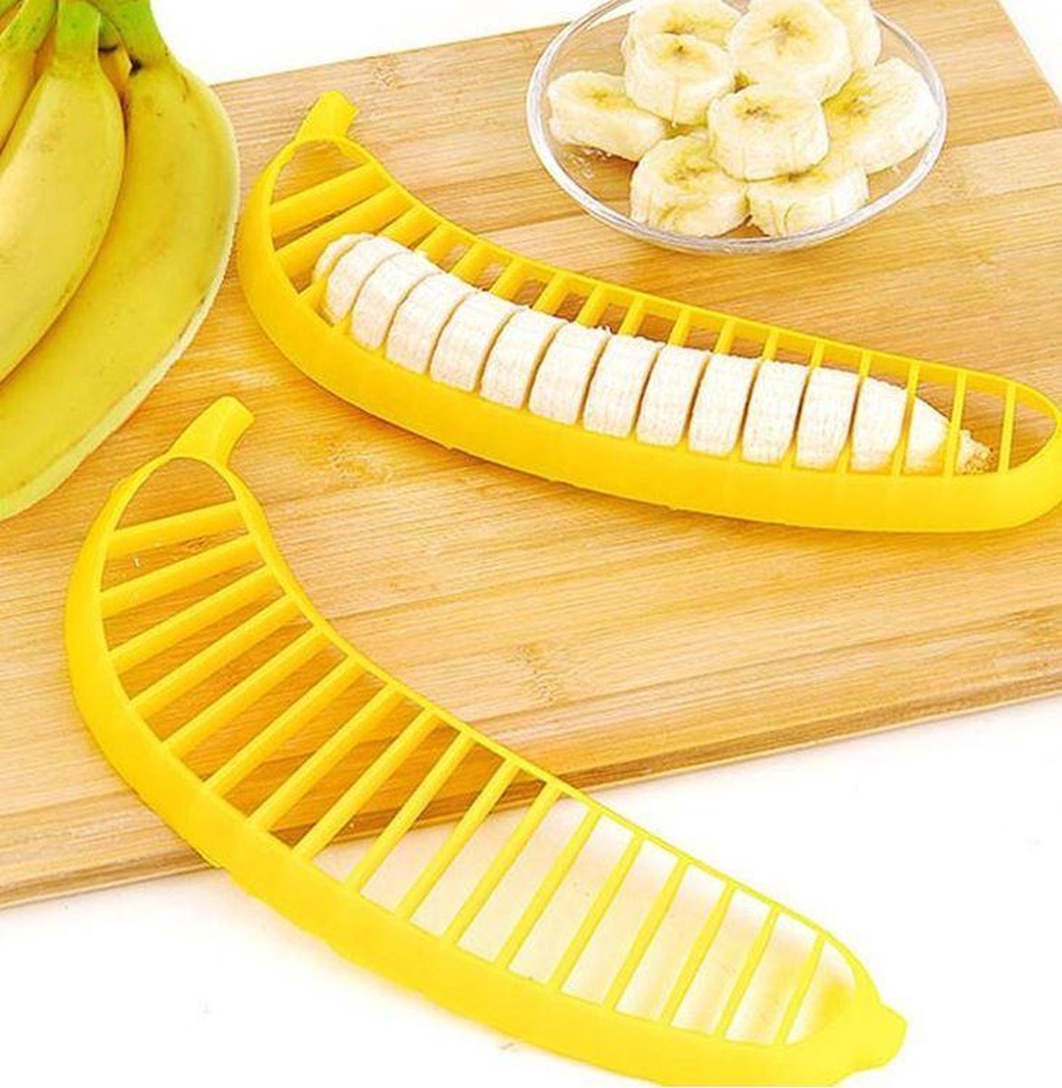 article de cuisine Trancheuse de banane pratique Hunpta coupe-fruits