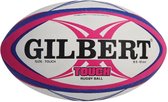 GILBERT Touch rugbybal - maat 4 - heren - roze en blauw