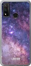 Huawei P Smart (2020) Hoesje Transparant TPU Case - Galaxy Stars #ffffff
