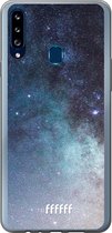 Samsung Galaxy A20s Hoesje Transparant TPU Case - Milky Way #ffffff