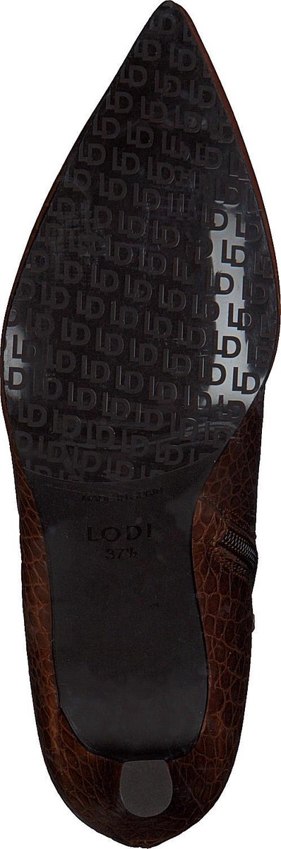 | Lodi Dames Enkellaarsjes Macarenago Cognac Maat 37 Cognac LODI Enkellaarsjes MACARENAGO | Omoda