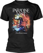 Paradise Lost Heren Tshirt -XXL- Draconian Times Album Zwart
