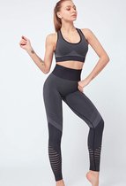 Spark Sport Crop Top - Zwart