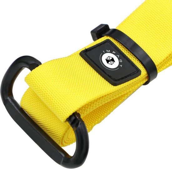 IMPAQT Professionele Suspension Trainer TRX - Zwart / Geel - Tot 440KG