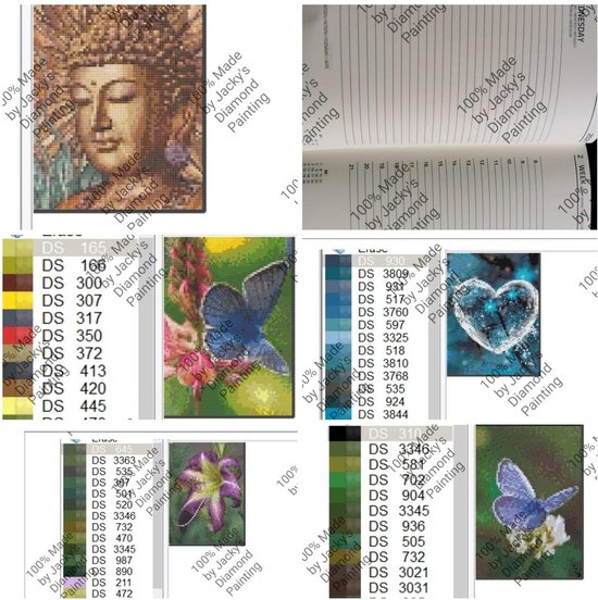 Diamond Painting Agenda Vlinder Bol Diamond Painting Agenda Vlinder Bol