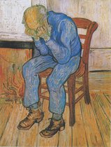 Vincent van Gogh, Treurende oude man (At eternity's gate), 1890 op canvas, 30 X 45 CM