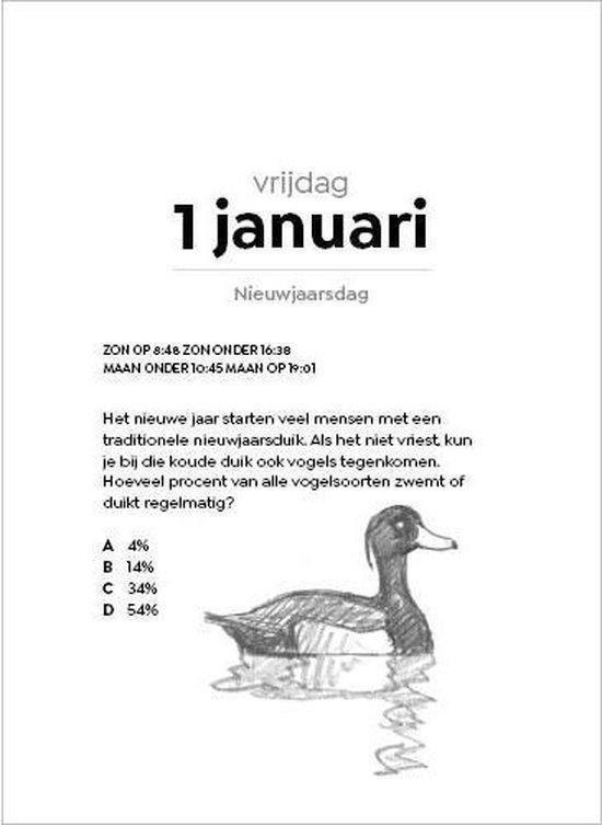 Vogelscheurkalender 2021 - Kalenderwinkel.nl