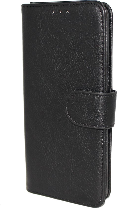 Apple iPhone 12 & iPhone 12 Pro Case Zwart - Étui portefeuille de haute qualité et protecteur d'écran complet