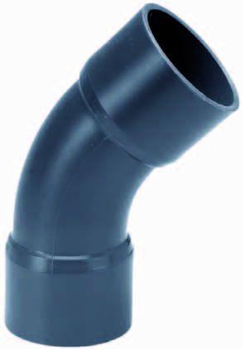 Bocht 45° lijm 63mm