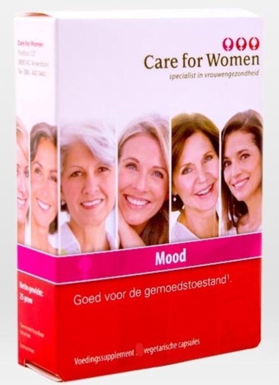 Care for Women Mood Voedingssupplement - 60 Capsules - Care For Women