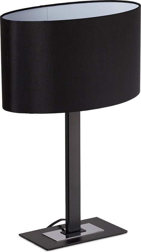 monteren In omvatten Relaxdays nachtlamp design - tafellamp modern - E14 fitting - schemerlamp  slaapkamer... | bol.com