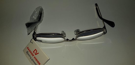 Dasoon Vision Opvouwbare leesbril incl stevige opberg mapje met  ritssluiting sterkte +3,00 | bol.com
