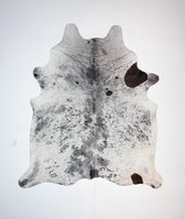 KOELAP Koeienhuid Vloerkleed - Zwartwit Gevlekt Salt & Pepper - 195 x 225 cm - 1002839