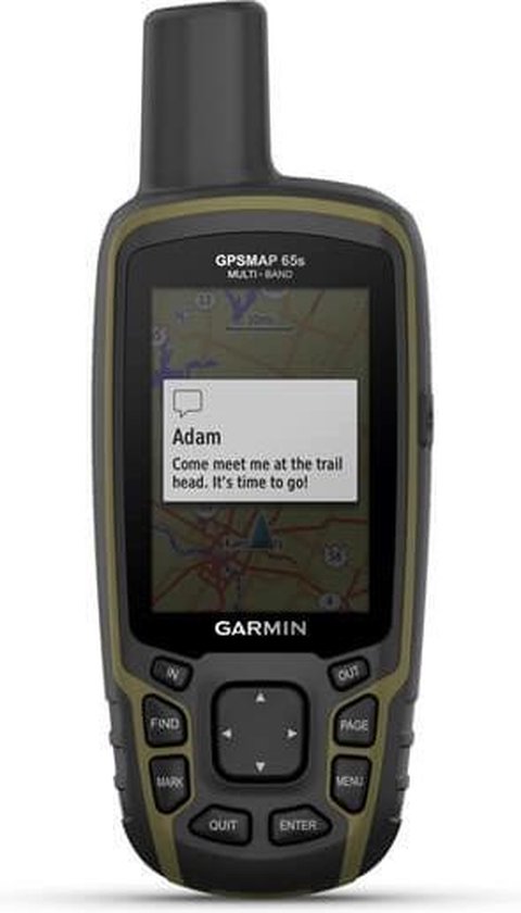 Garmin GPSMAP 65s GPS tracker Persoonlijk Zwart 16 GB