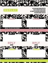 Replay Girls Etiketten: 18 stuks