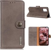 Classic Book Case - Samsung Galaxy S20 FE Hoesje - Grijs