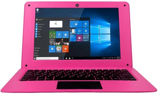 kinderlaptop Roze - Windows 10 OS - 10.1 inch - Notebook - Laptop - Kinder  Laptop | bol.com
