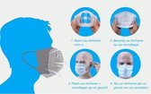 Mondmasker Houder Silicone 3D - 3 stuks - Mondmasker Houder Silicone - Mondmasker Houder