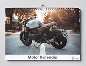 Motoren verjaardagskalender 35x24cm | Wandkalender | Kalender