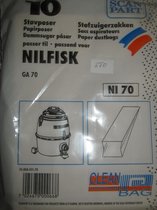 Nilfisk GA 70 10 stuks stofzuigerzakken Ni70