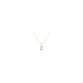 Favs Dames Ketting 9 karaat geelgoud, wit goud zirconia 9 karaat One Size 87010015