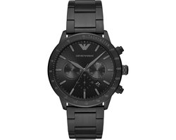 Emporio Armani Mario Herenhorloge 43mm - Zwart