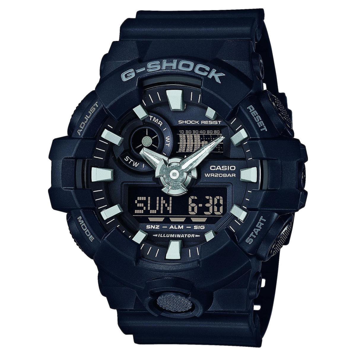 Casio G-Shock Classic GA-700-1BER Herenhorloge 53 mm - Zwart