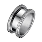 BERING - Buitenste ring - Dames - Arctische Symfonie - glanzend zilver - 523-17-X4 55 (17,4 mm Ø)